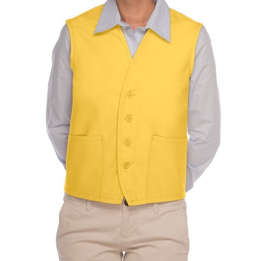 Adult Yellow Uniform Vests